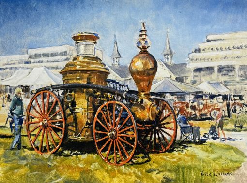 Williams 1875 Steamer Print